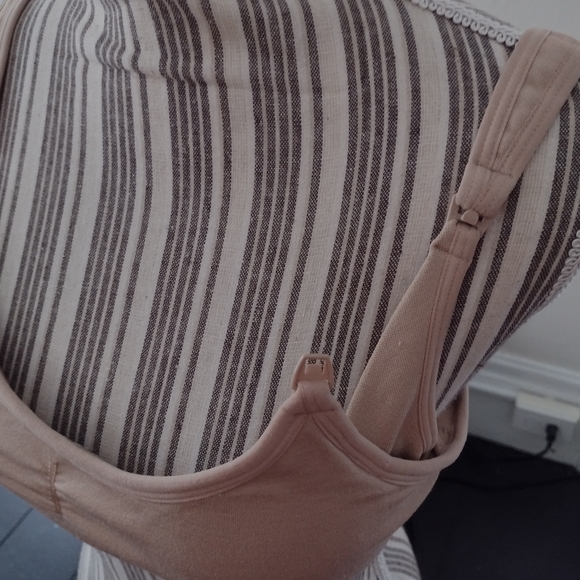 Auden Tan Wire Free Nursing Pumping Bra Size S - Picture 4 of 12